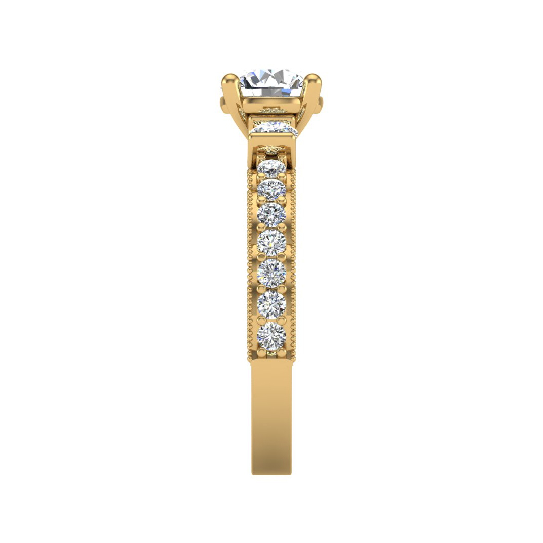 Heidi Accented Engagement Ring